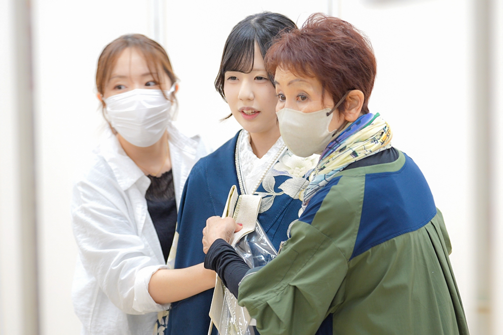 振袖　体験会　振袖選び
